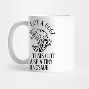 Leopard Gecko Tiny Dinosaur Leopard Geckos Lizard Mug